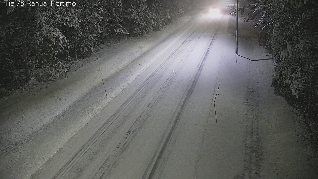 Weather Camera Image Väg 78_Ranua, Portimo, Ranua, Lappi