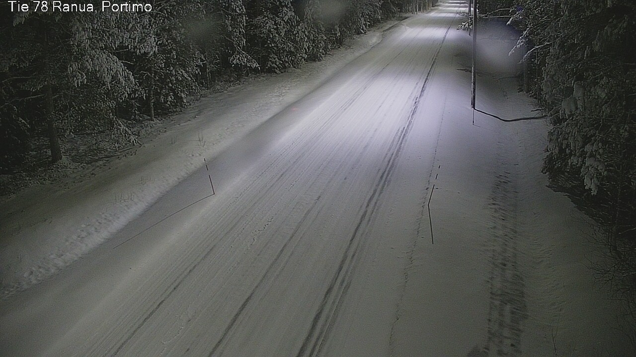 Weather Camera Image Väg 78_Ranua, Portimo, Ranua, Lappi