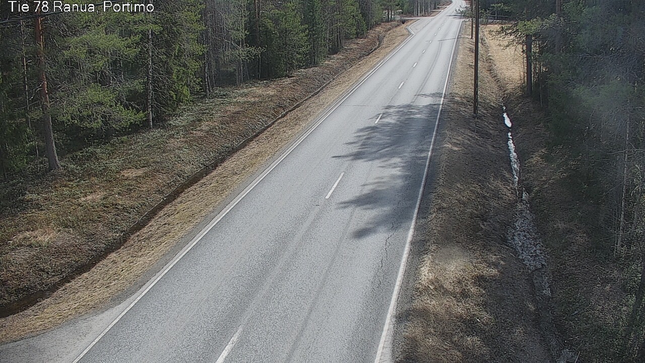 Weather Camera Image Road 78_Ranua, Portimo, Ranua, Lappi