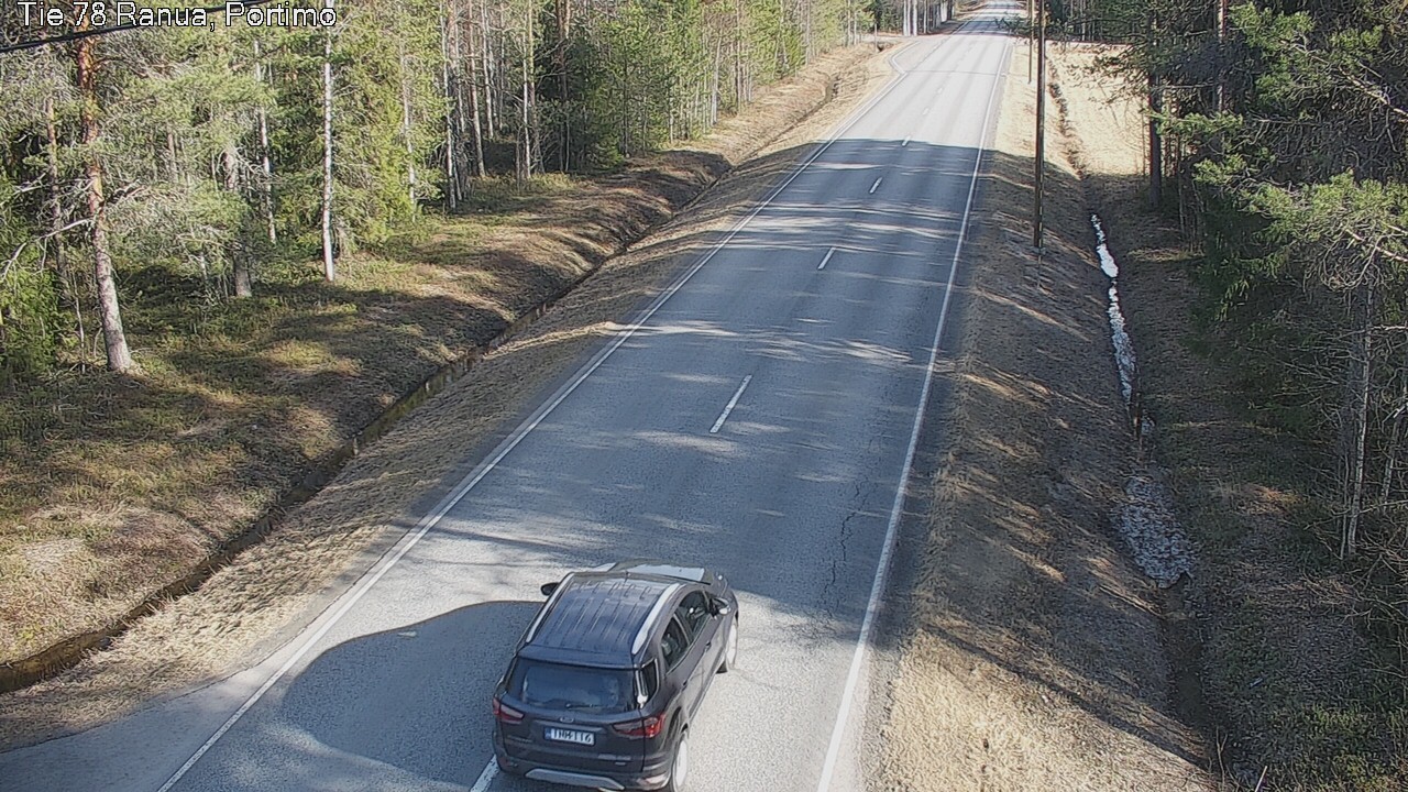 Weather Camera Image Road 78_Ranua, Portimo, Ranua, Lappi