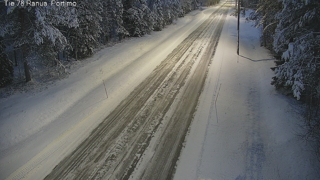 Weather Camera Image Road 78_Ranua, Portimo, Ranua, Lappi