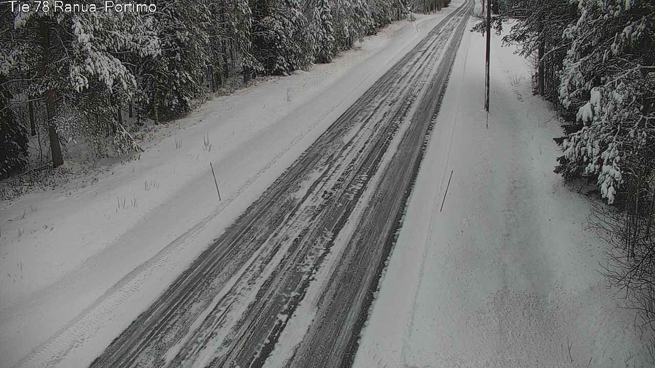 Weather Camera Image Road 78_Ranua, Portimo, Ranua, Lappi