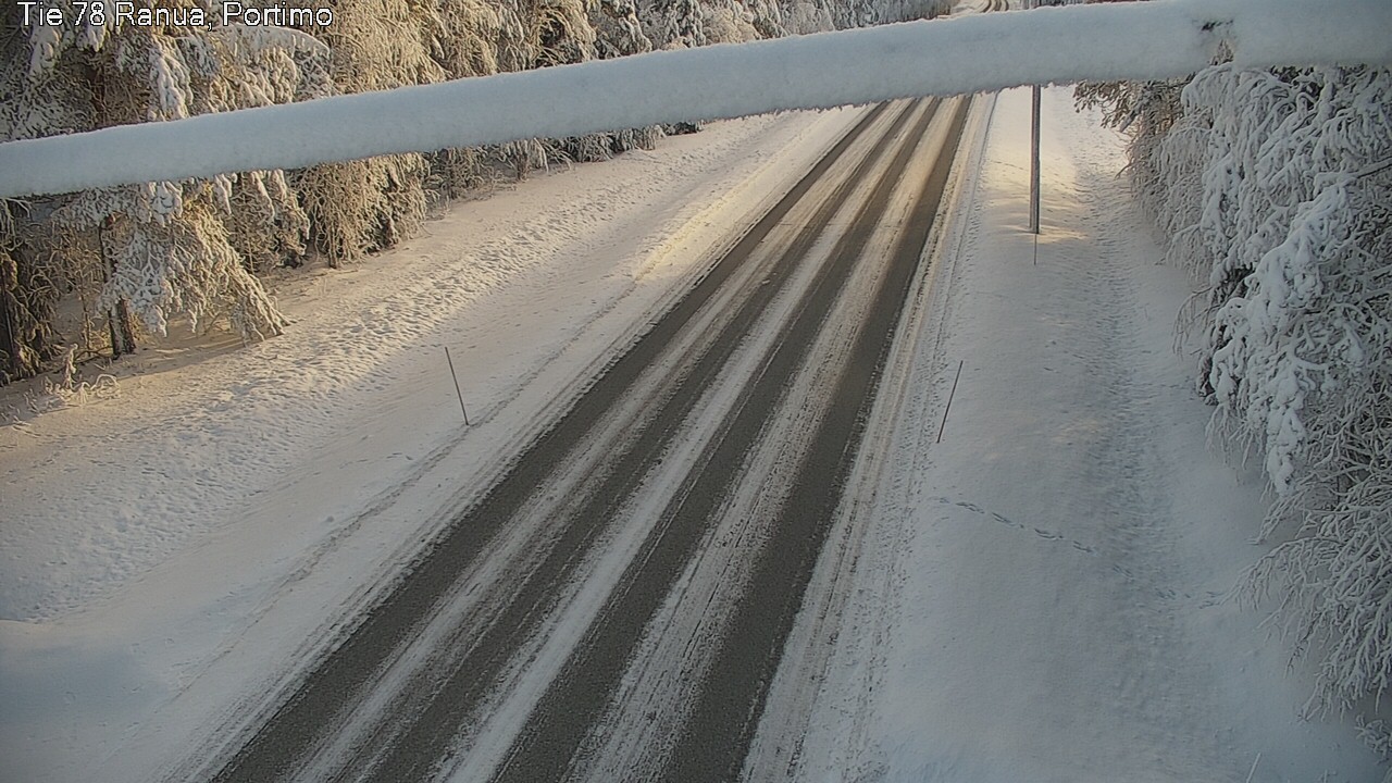 Kelikamerat Kuva Tie 78_Ranua, Portimo, Ranua, Lappi