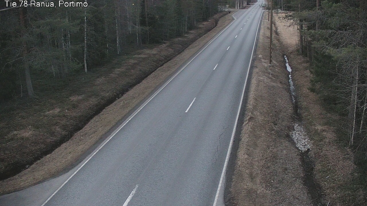 Weather Camera Image Väg 78_Ranua, Portimo, Ranua, Lappi