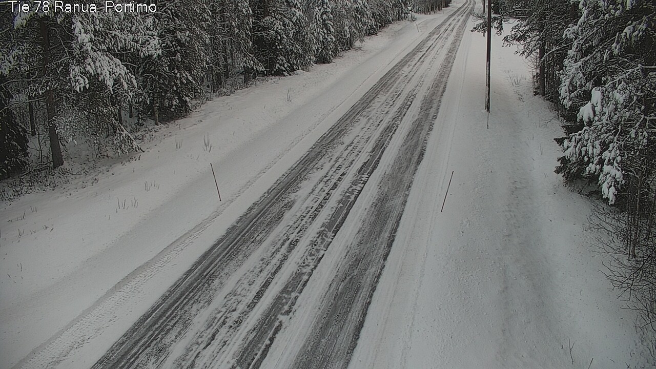 Weather Camera Image Väg 78_Ranua, Portimo, Ranua, Lappi