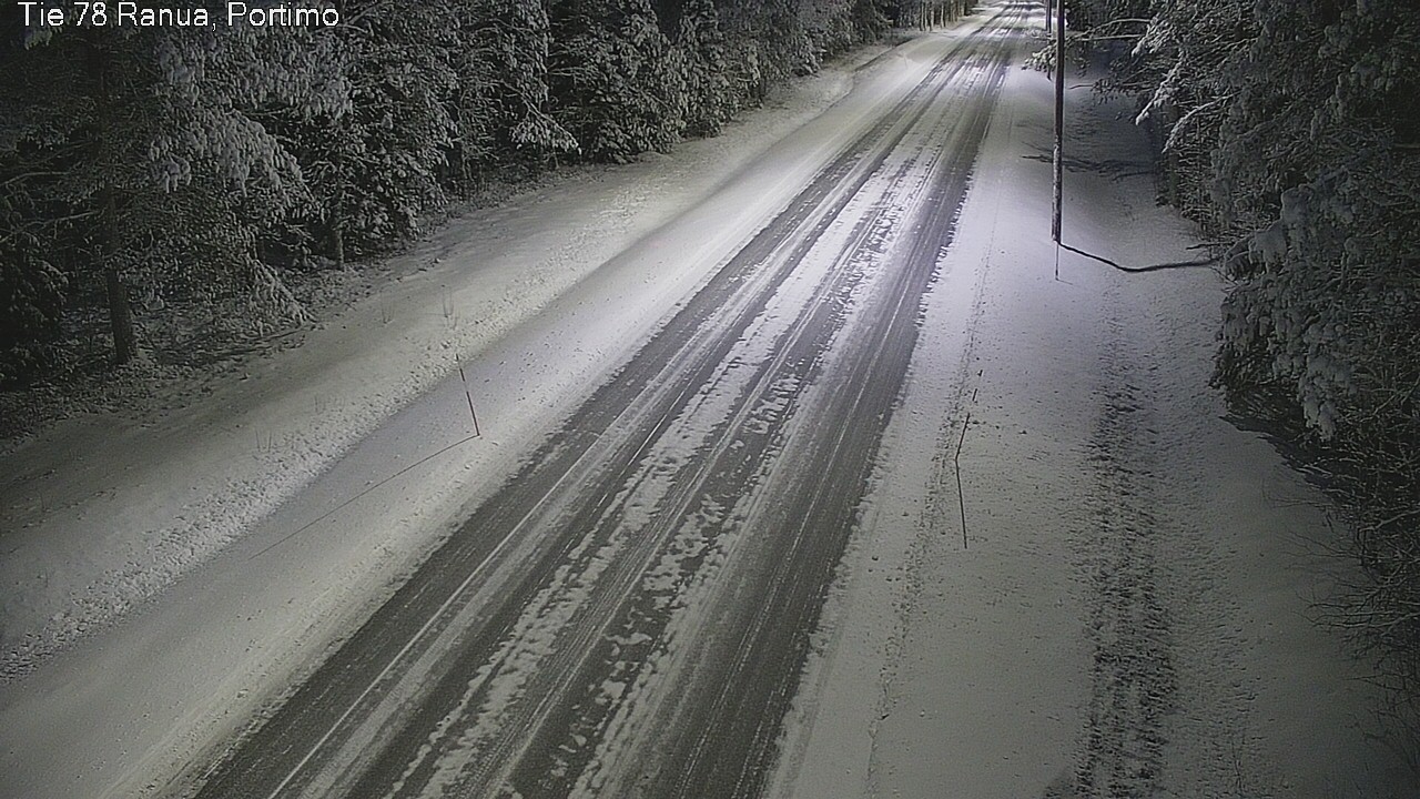 Weather Camera Image Väg 78_Ranua, Portimo, Ranua, Lappi
