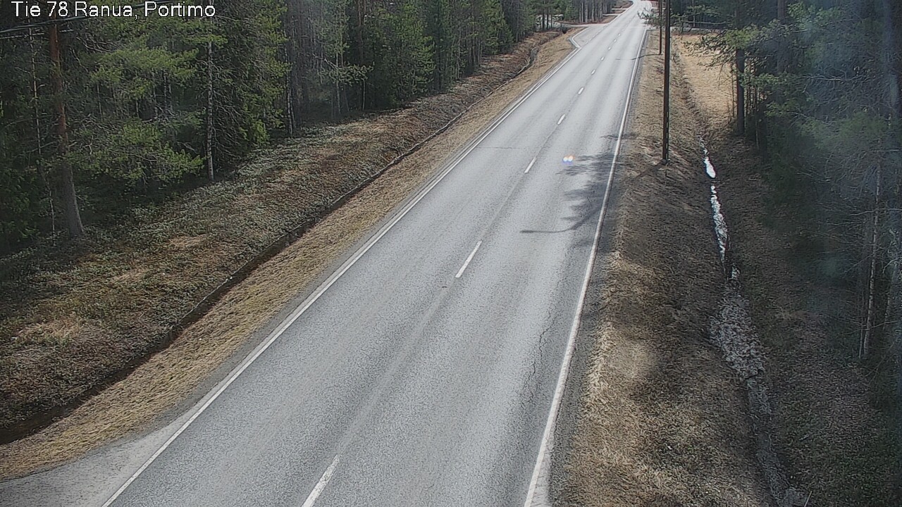 Weather Camera Image Road 78_Ranua, Portimo, Ranua, Lappi