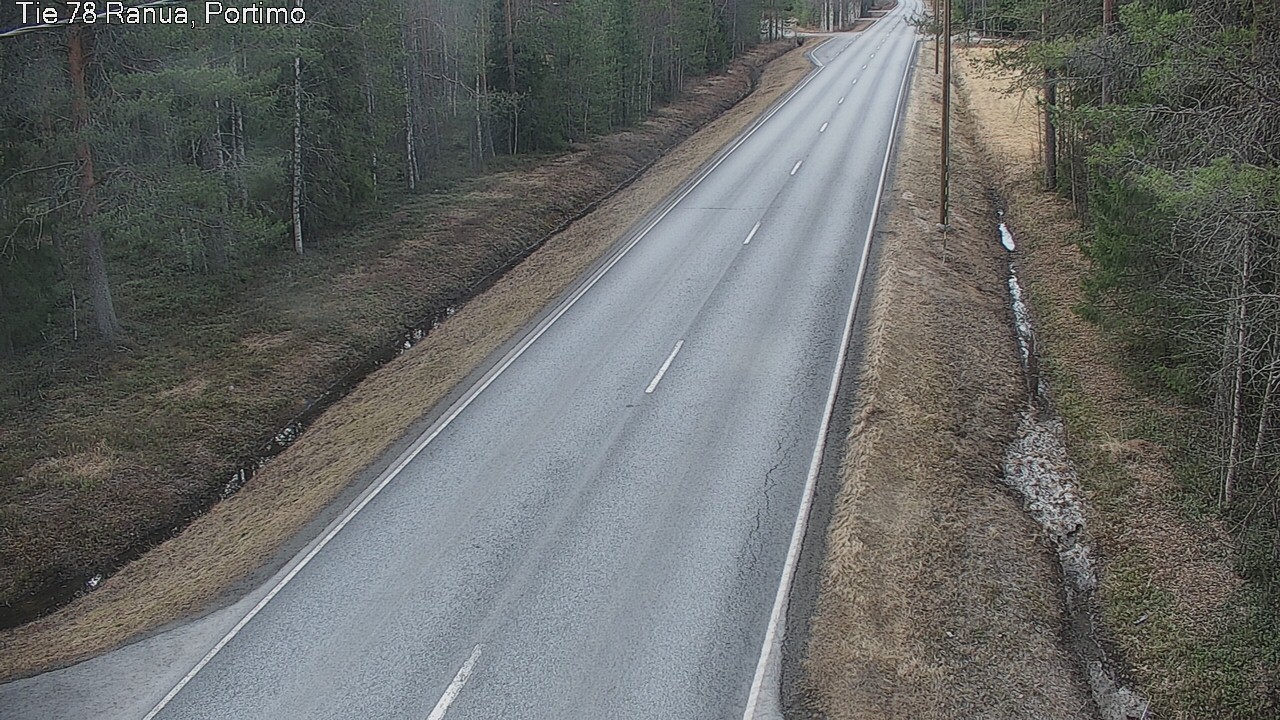 Weather Camera Image Road 78_Ranua, Portimo, Ranua, Lappi