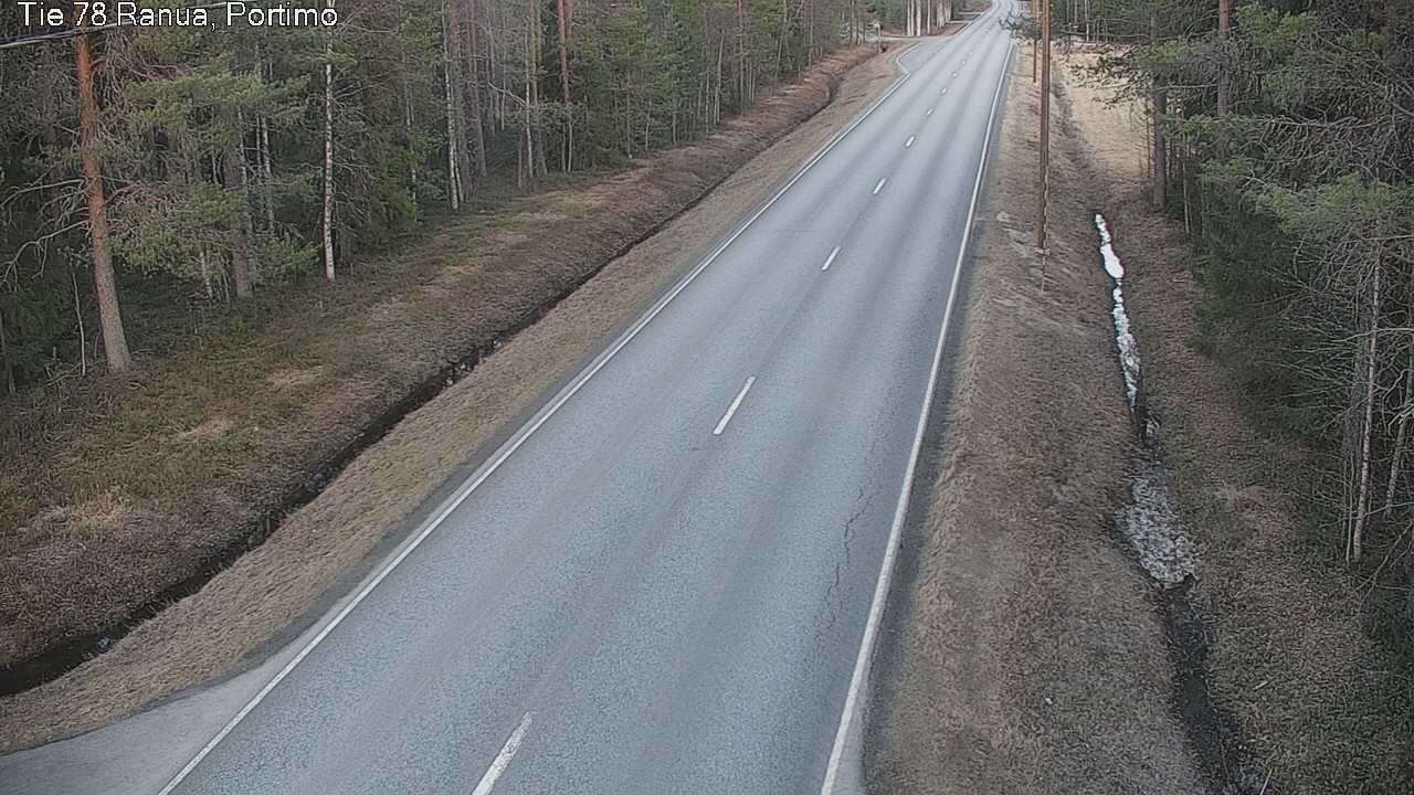 Weather Camera Image Road 78_Ranua, Portimo, Ranua, Lappi