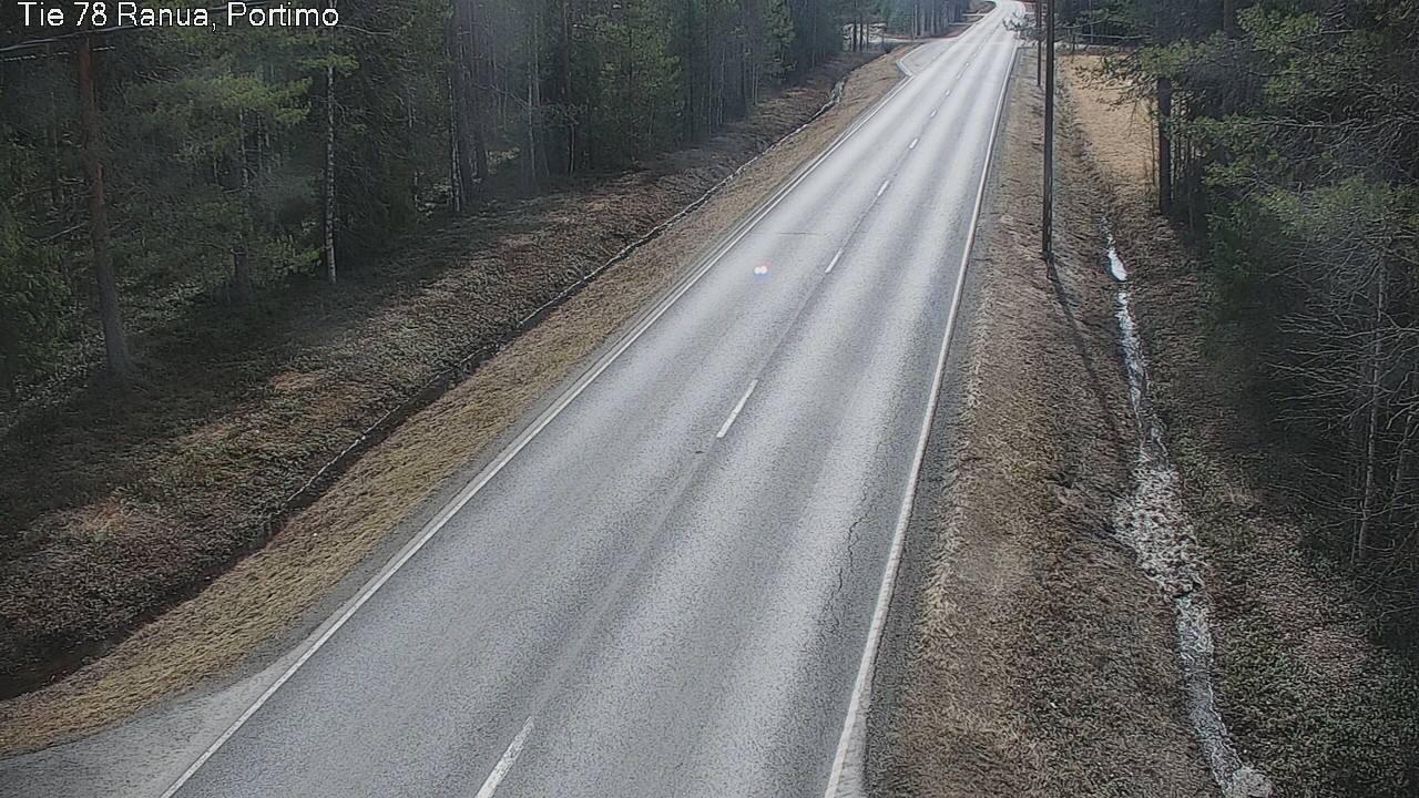 Weather Camera Image Road 78_Ranua, Portimo, Ranua, Lappi