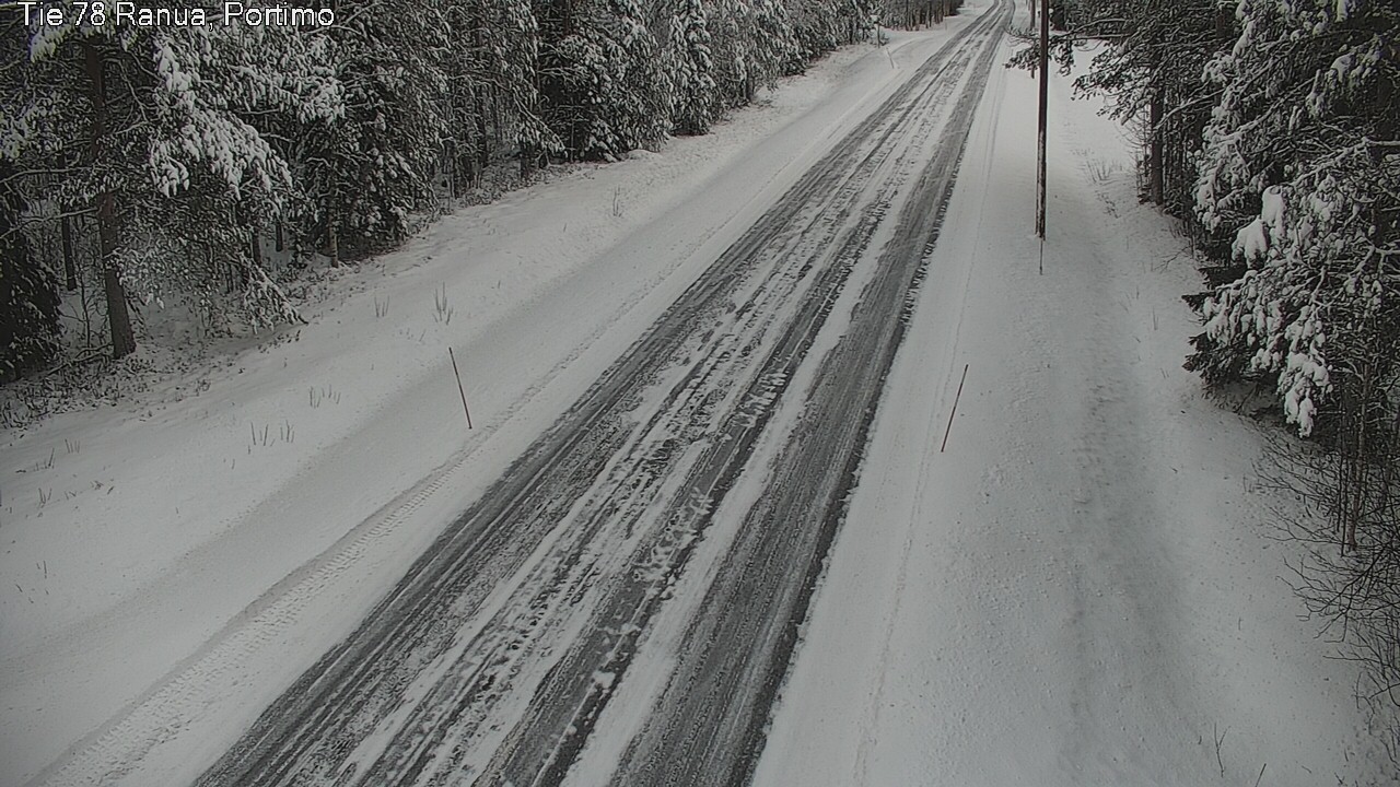 Weather Camera Image Väg 78_Ranua, Portimo, Ranua, Lappi
