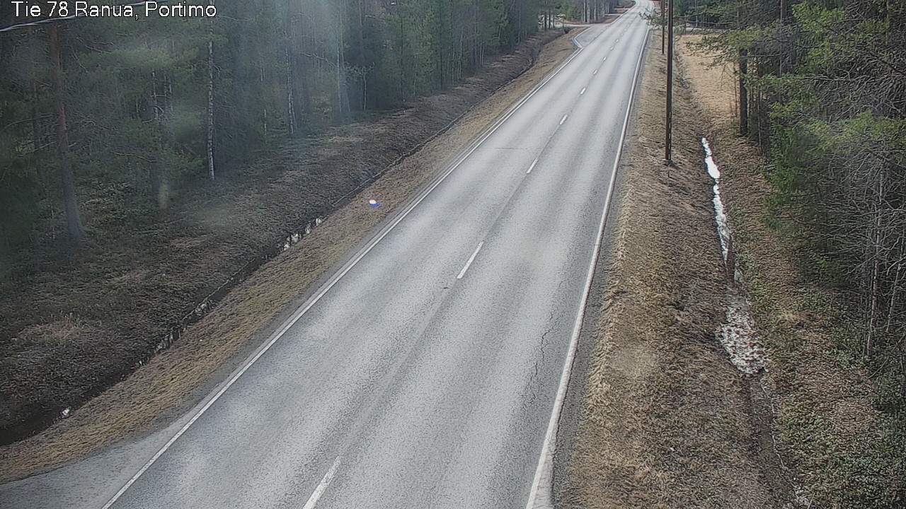 Weather Camera Image Väg 78_Ranua, Portimo, Ranua, Lappi