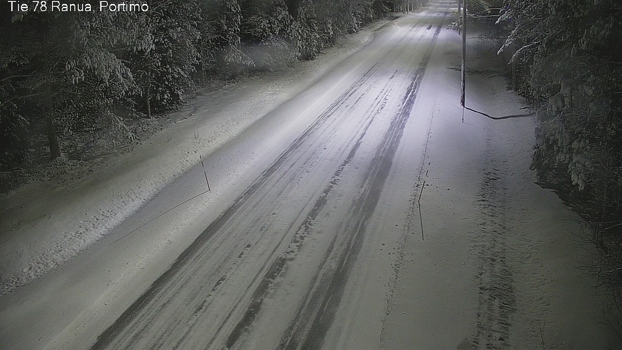 Weather Camera Image Väg 78_Ranua, Portimo, Ranua, Lappi