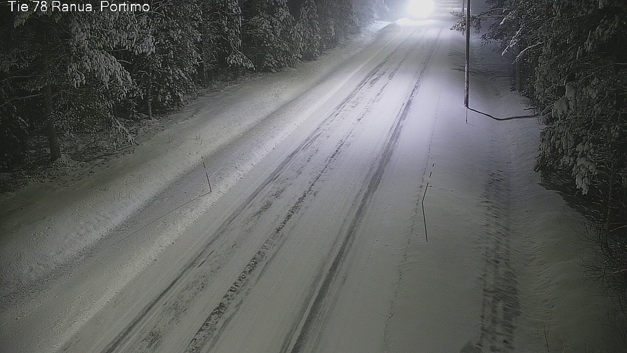 Weather Camera Image Väg 78_Ranua, Portimo, Ranua, Lappi