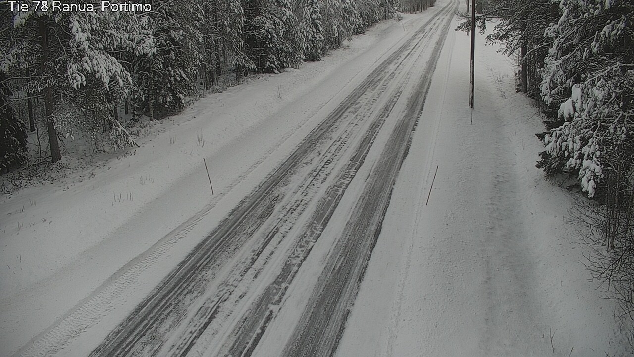 Weather Camera Image Väg 78_Ranua, Portimo, Ranua, Lappi