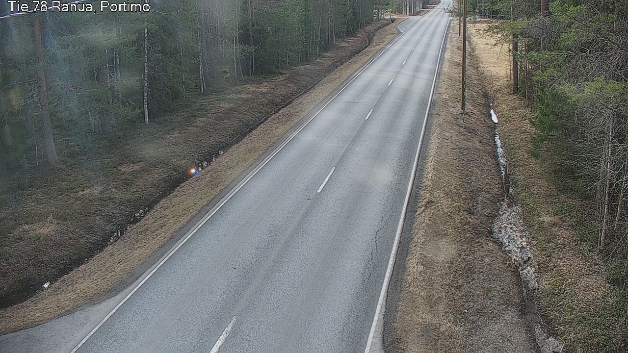 Weather Camera Image Road 78_Ranua, Portimo, Ranua, Lappi
