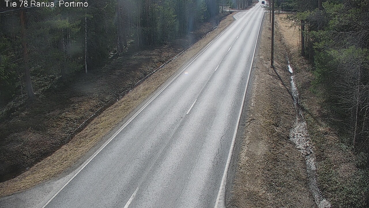 Weather Camera Image Road 78_Ranua, Portimo, Ranua, Lappi