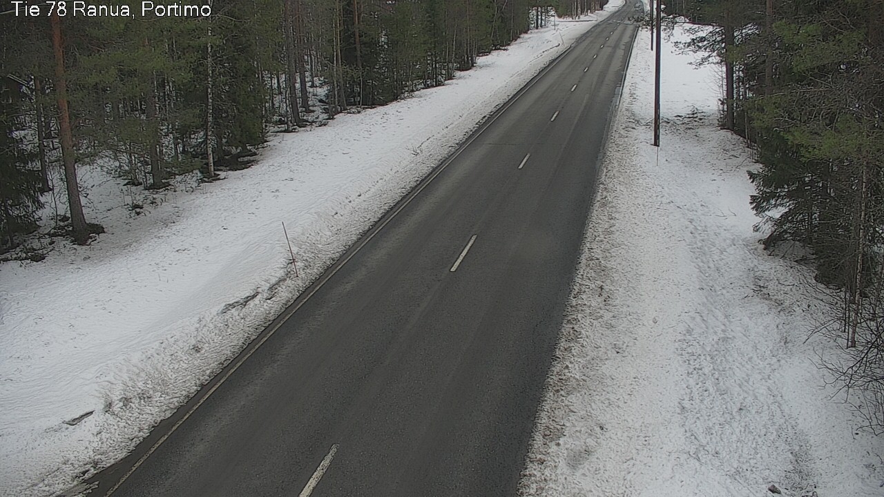 Weather Camera Image Road 78_Ranua, Portimo, Ranua, Lappi