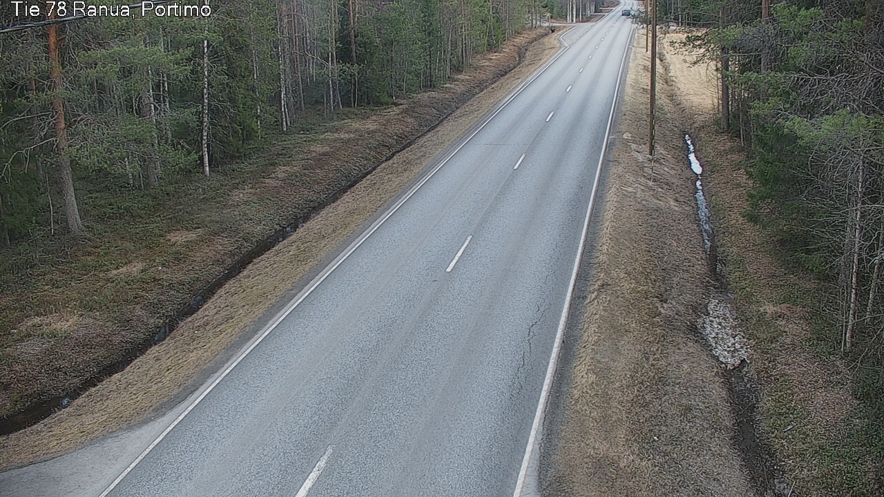 Weather Camera Image Road 78_Ranua, Portimo, Ranua, Lappi