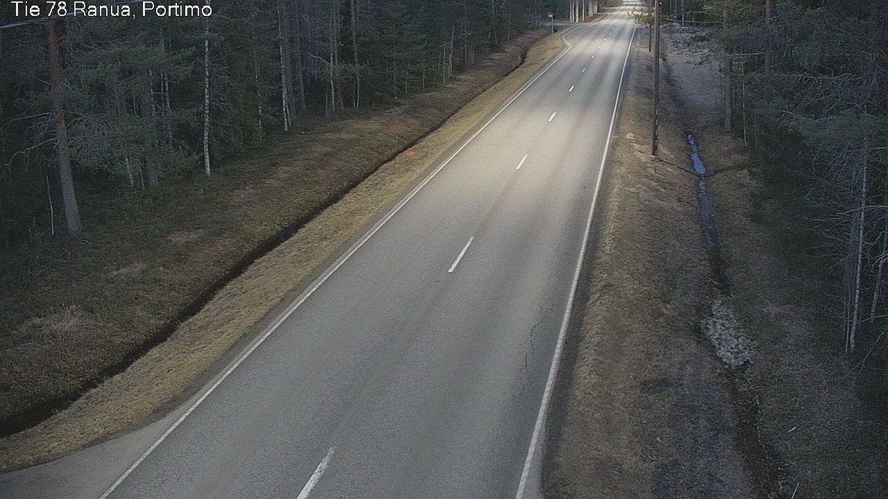 Weather Camera Image Road 78_Ranua, Portimo, Ranua, Lappi