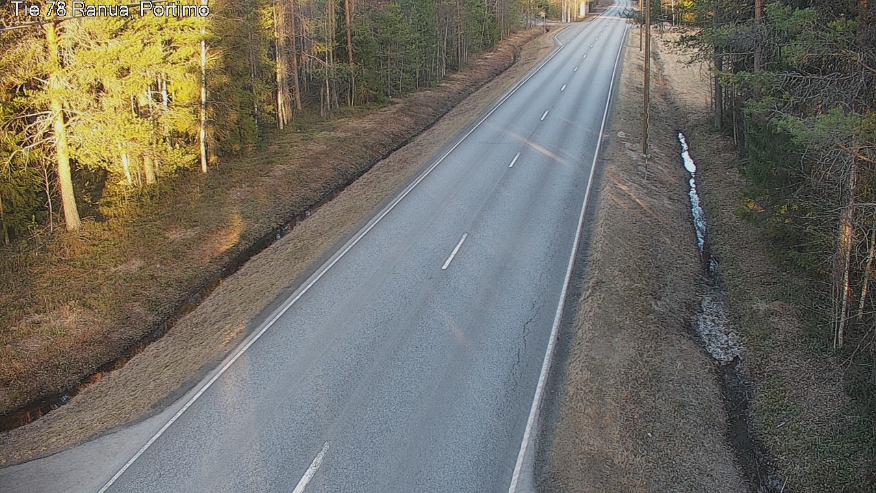 Weather Camera Image Road 78_Ranua, Portimo, Ranua, Lappi