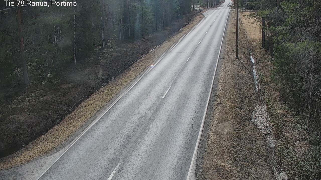 Weather Camera Image Road 78_Ranua, Portimo, Ranua, Lappi