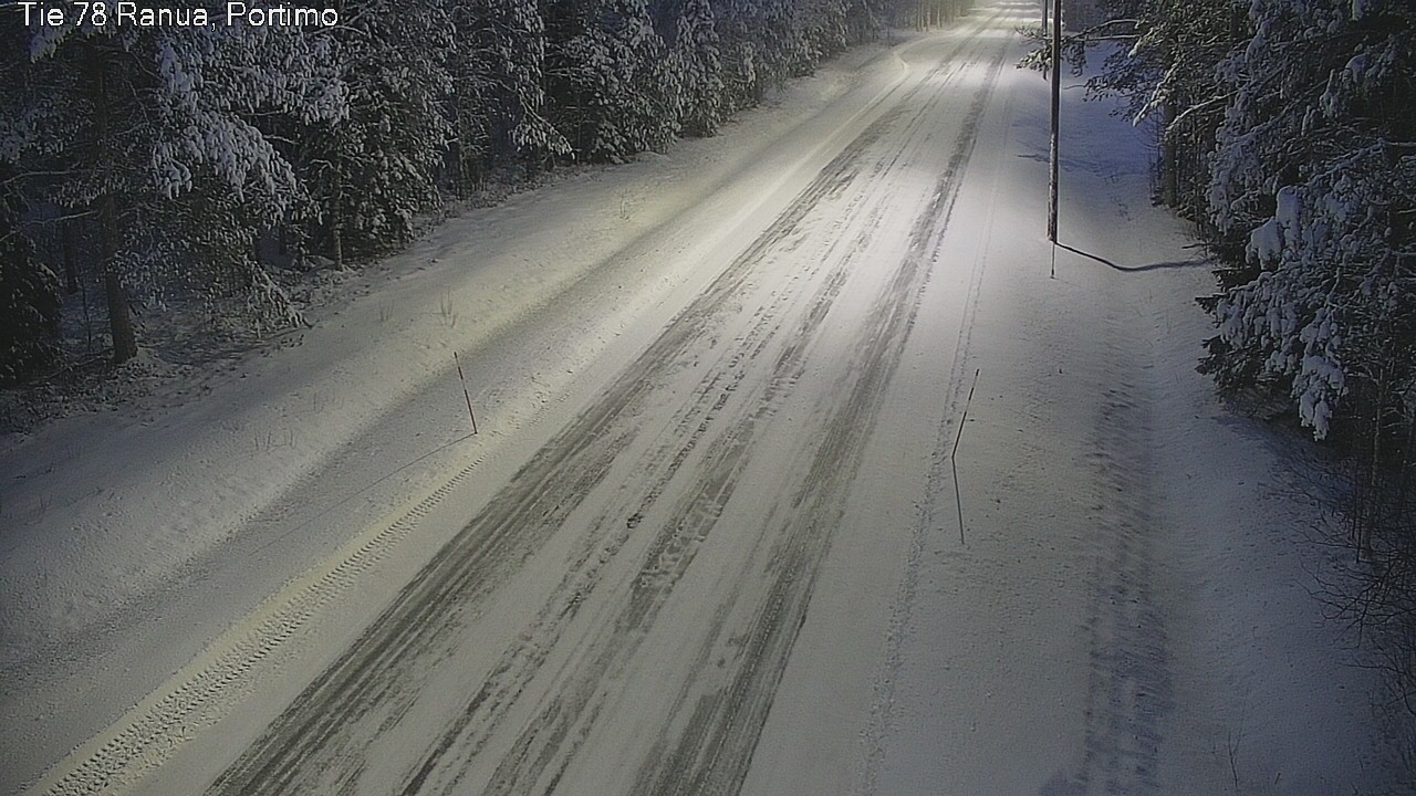 Weather Camera Image Väg 78_Ranua, Portimo, Ranua, Lappi