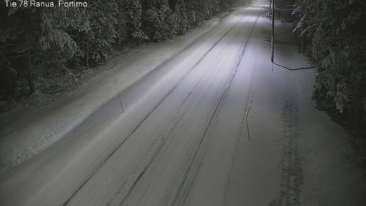 Weather Camera Image Väg 78_Ranua, Portimo, Ranua, Lappi