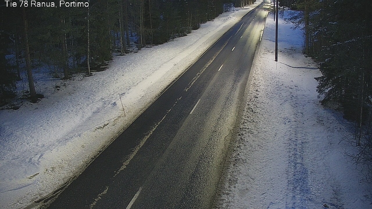 Kelikamerat Kuva Tie 78_Ranua, Portimo, Ranua, Lappi