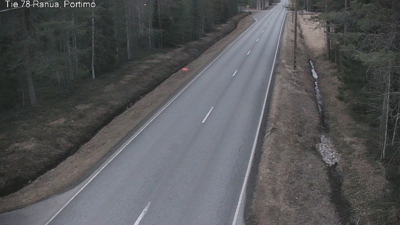 Weather Camera Image Väg 78_Ranua, Portimo, Ranua, Lappi
