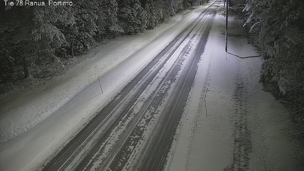 Weather Camera Image Väg 78_Ranua, Portimo, Ranua, Lappi