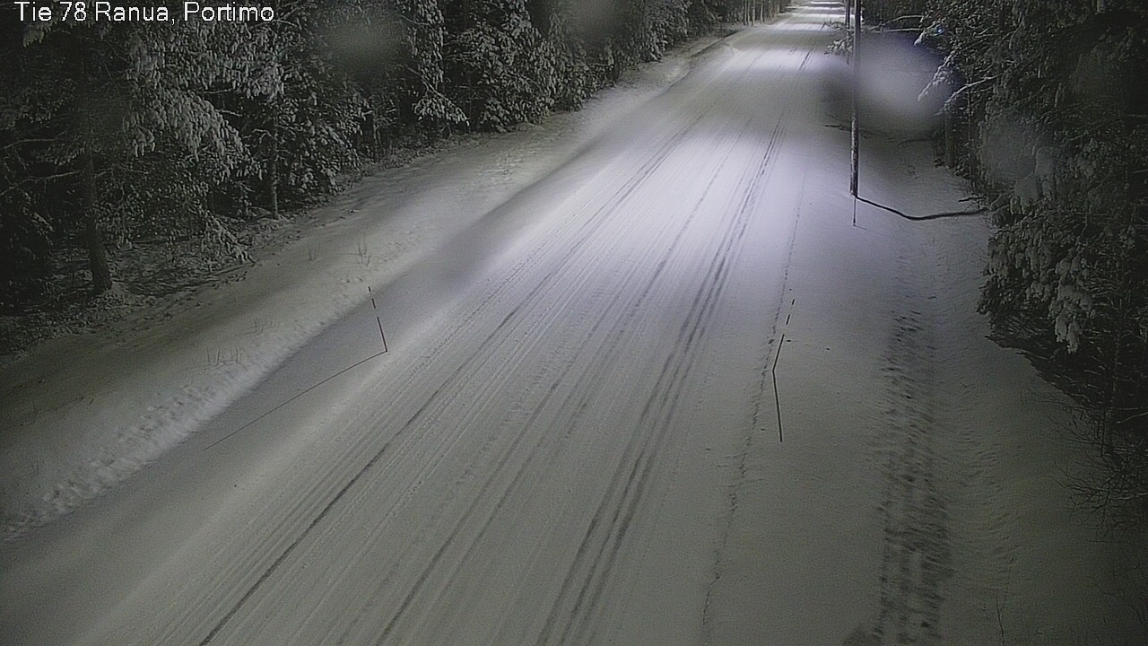 Weather Camera Image Väg 78_Ranua, Portimo, Ranua, Lappi