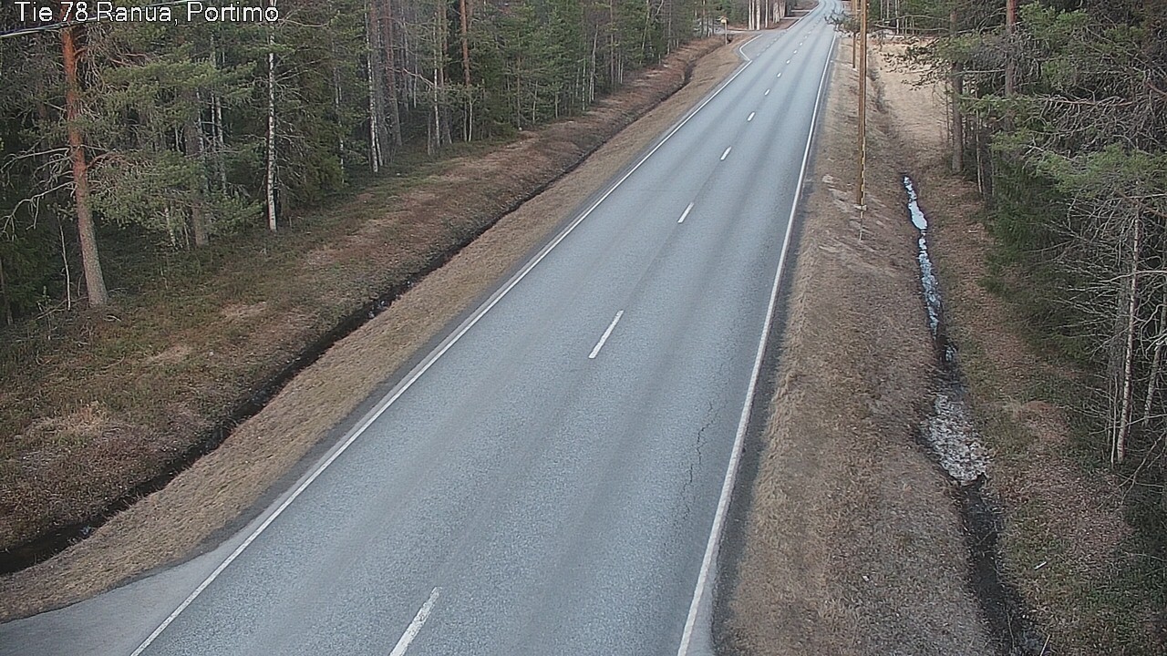 Weather Camera Image Road 78_Ranua, Portimo, Ranua, Lappi