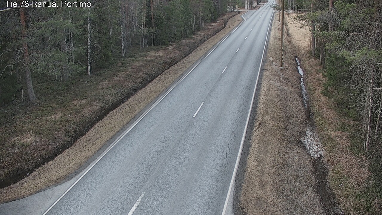 Weather Camera Image Väg 78_Ranua, Portimo, Ranua, Lappi