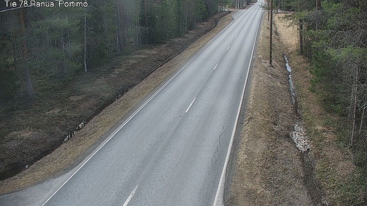 Weather Camera Image Väg 78_Ranua, Portimo, Ranua, Lappi