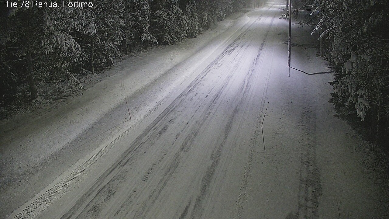 Weather Camera Image Väg 78_Ranua, Portimo, Ranua, Lappi