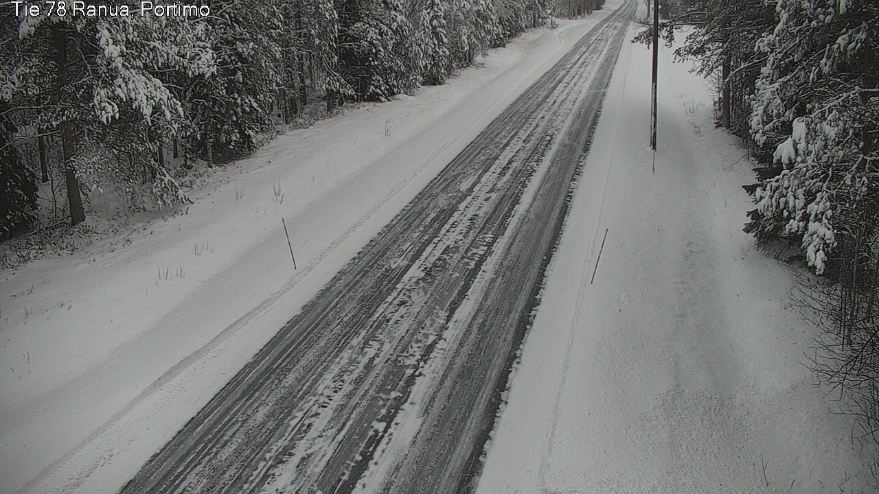 Weather Camera Image Road 78_Ranua, Portimo, Ranua, Lappi