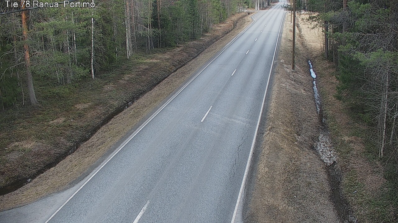 Weather Camera Image Road 78_Ranua, Portimo, Ranua, Lappi