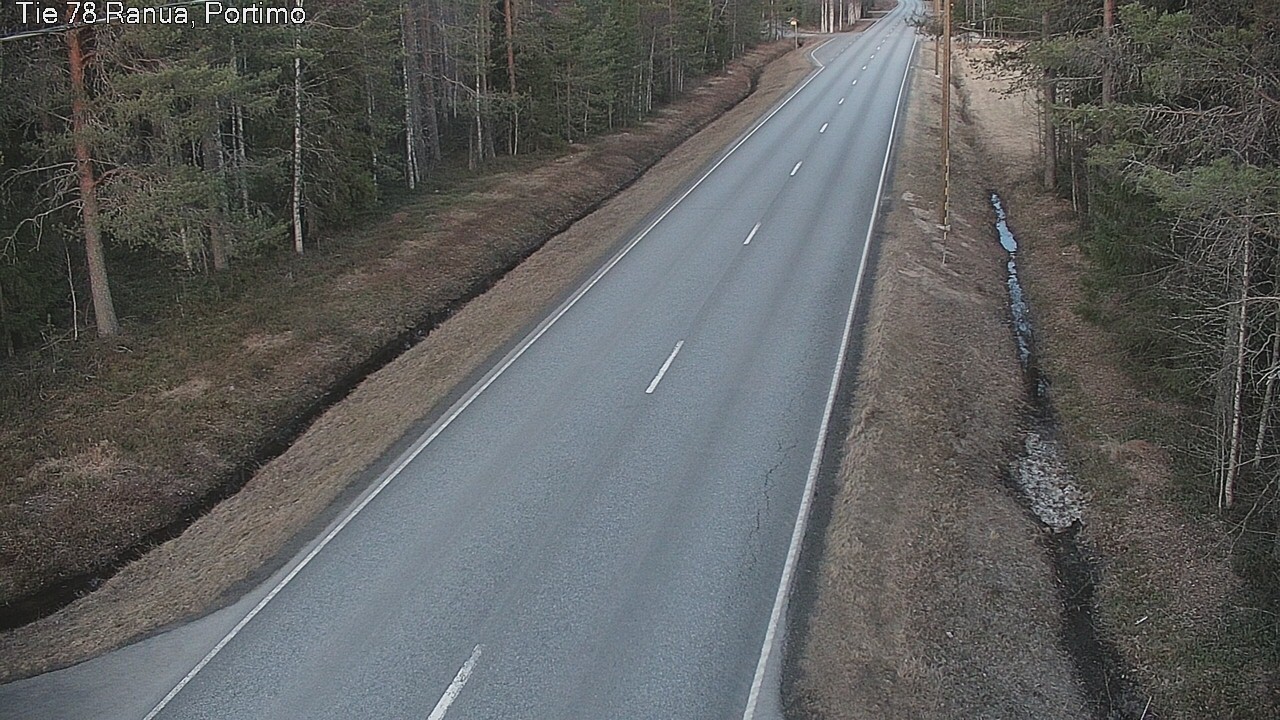 Weather Camera Image Road 78_Ranua, Portimo, Ranua, Lappi