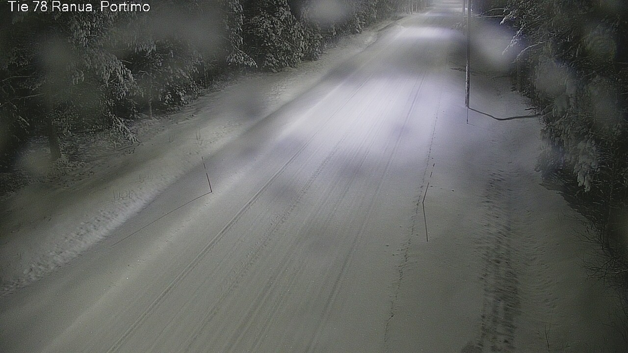 Weather Camera Image Väg 78_Ranua, Portimo, Ranua, Lappi