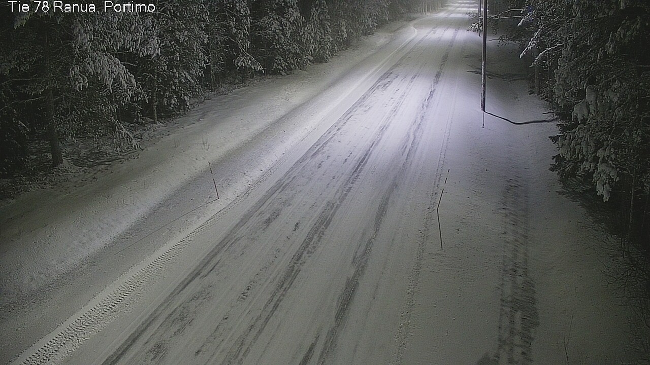 Weather Camera Image Väg 78_Ranua, Portimo, Ranua, Lappi