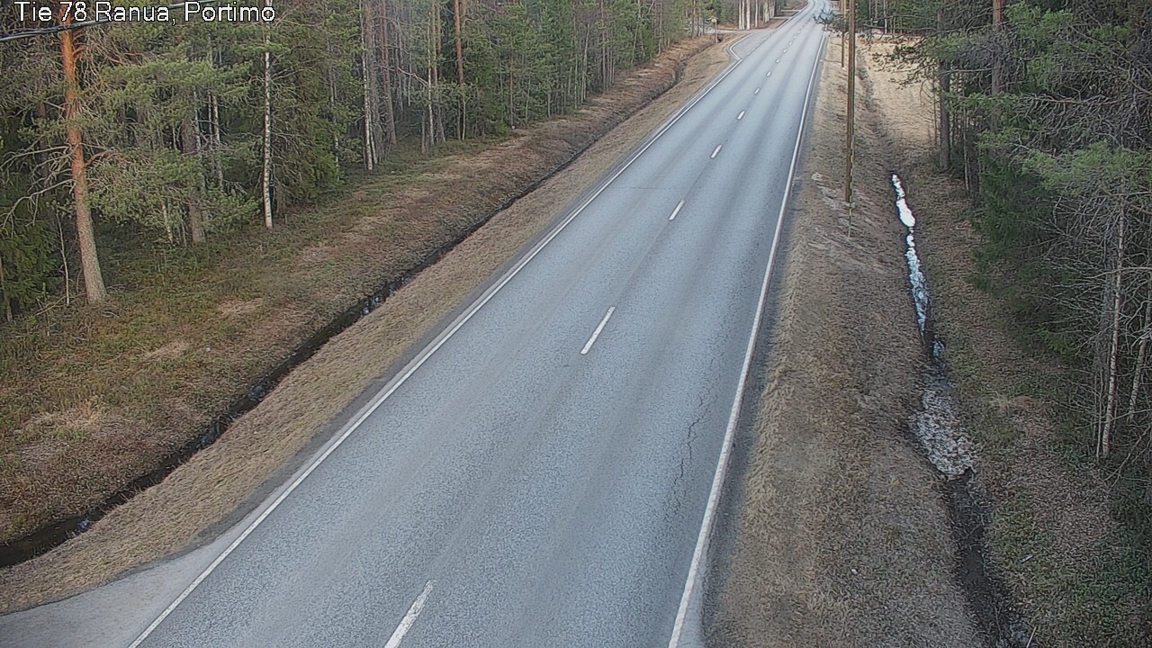 Weather Camera Image Road 78_Ranua, Portimo, Ranua, Lappi
