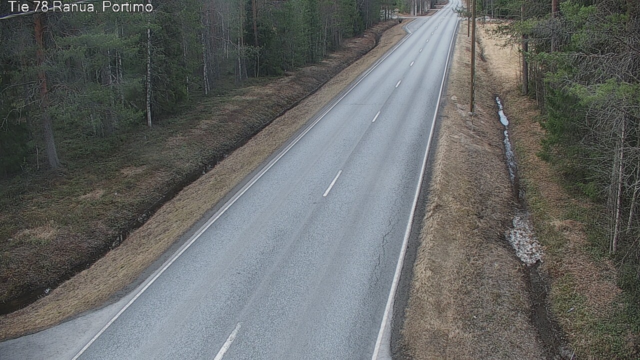 Weather Camera Image Väg 78_Ranua, Portimo, Ranua, Lappi