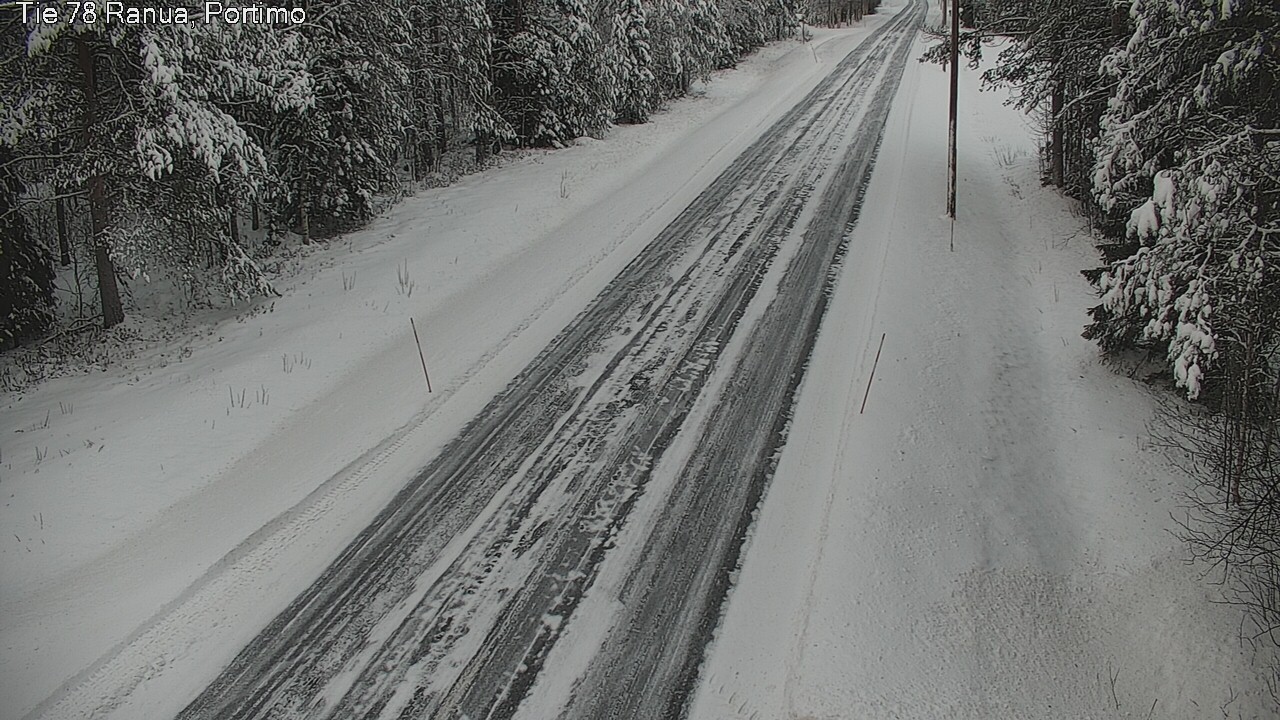 Weather Camera Image Väg 78_Ranua, Portimo, Ranua, Lappi
