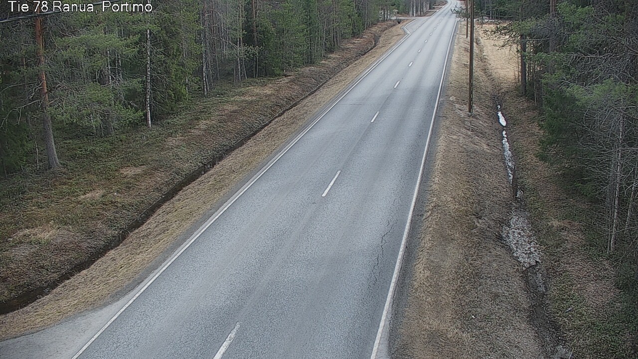 Weather Camera Image Road 78_Ranua, Portimo, Ranua, Lappi