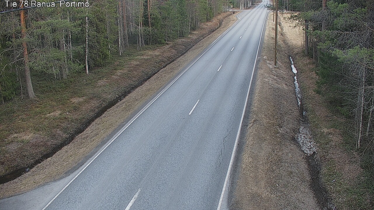Weather Camera Image Road 78_Ranua, Portimo, Ranua, Lappi