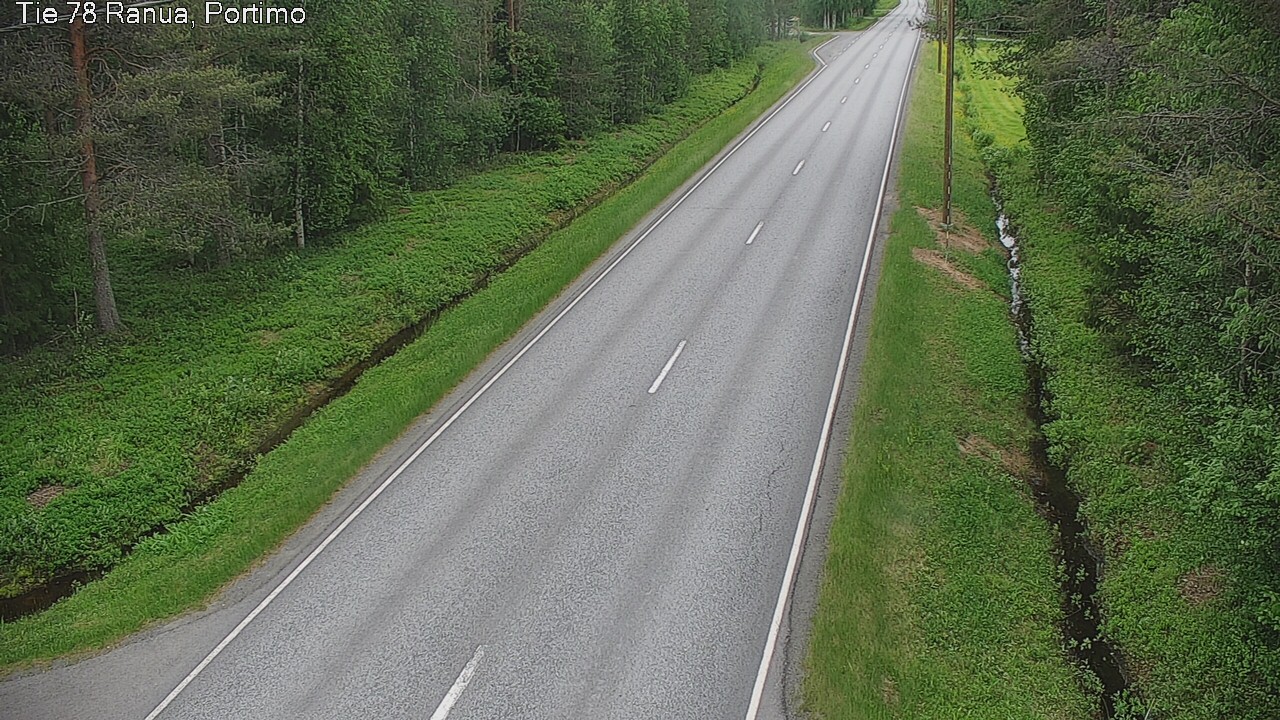 Weather Camera Image Road 78_Ranua, Portimo, Ranua, Lappi