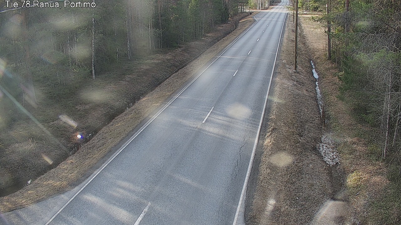 Weather Camera Image Väg 78_Ranua, Portimo, Ranua, Lappi