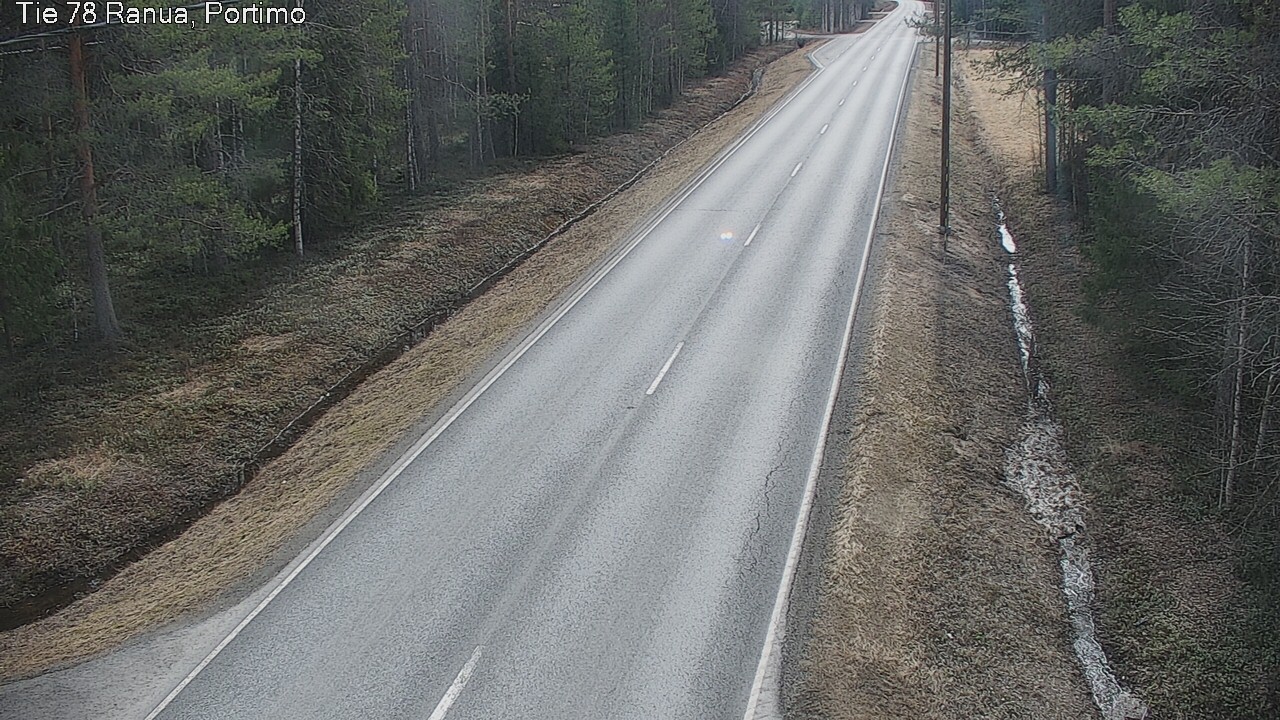 Weather Camera Image Road 78_Ranua, Portimo, Ranua, Lappi