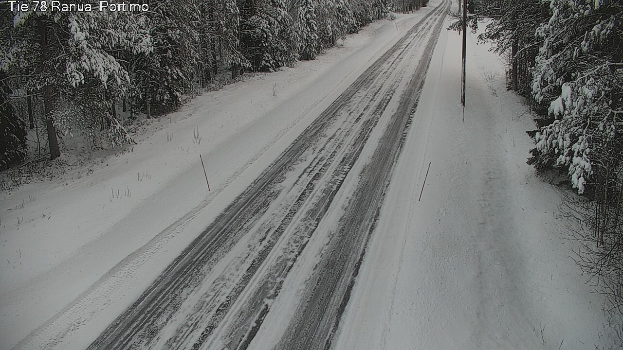 Weather Camera Image Väg 78_Ranua, Portimo, Ranua, Lappi